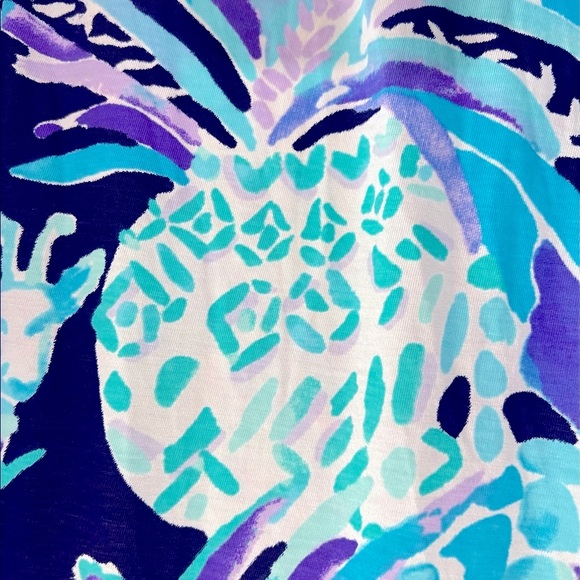 ๐๐๐NWT Lilly Pulitzer Hollee Pineapple Dress Size Large - Picture 3 of 10
